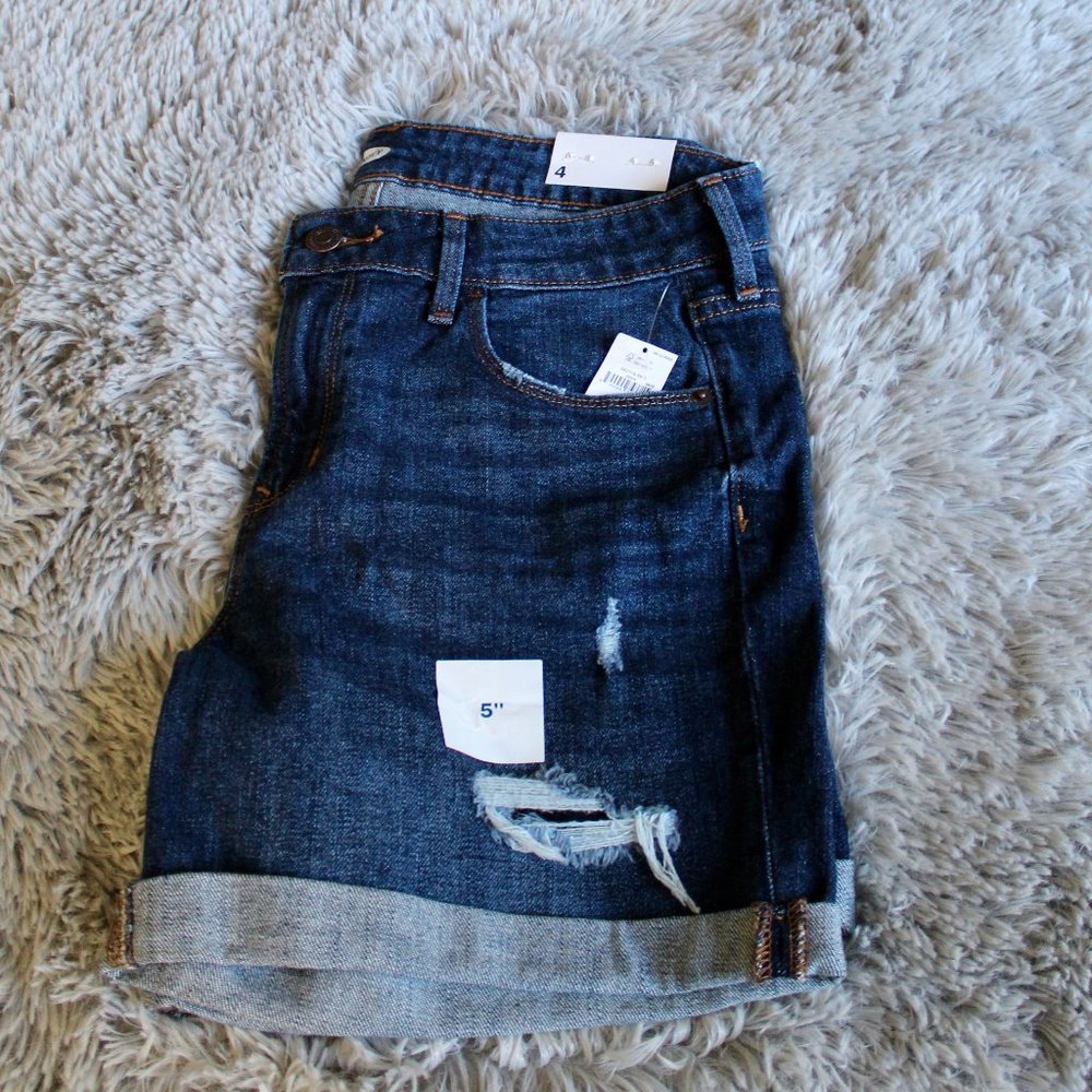Old Navy | Distressed Cuffed Shorts